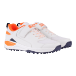 SiXiT Rise V2 White-Orange Cricket shoes