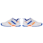 SiXiT Endura White-Blue cricket shoes - Image 3